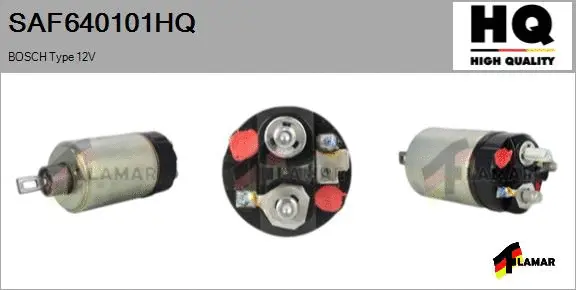 Solenoid Switch, starter (SAF640101HQ)
