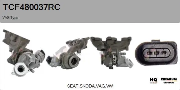 Charger, charging (supercharged/turbocharged) (TCF480037RC)