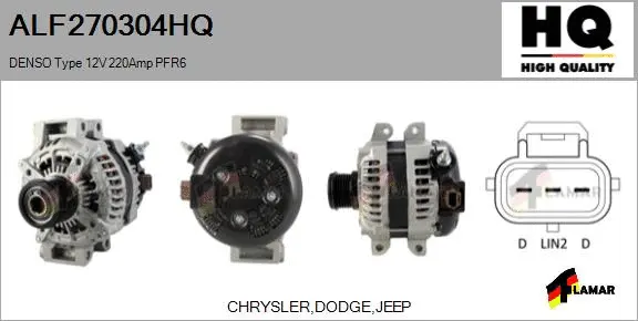 Alternator (ALF270304HQ)