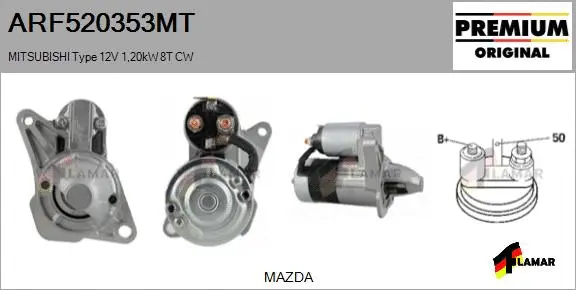Starter (ARF520353MT)