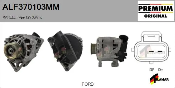 Alternator (ALF370103MM)