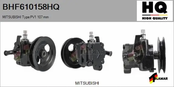 Hydraulic Pump, steering (BHF610158HQ)