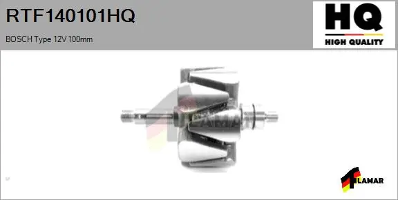 Rotor, alternator (RTF140101HQ)
