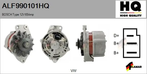 Alternator (ALF990101HQ)
