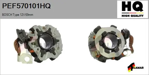 Holder, carbon brushes (PEF570101HQ)