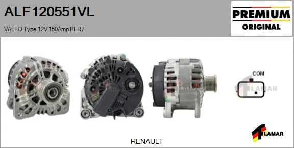 Alternator (ALF120551VL)