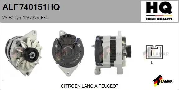 Alternator (ALF740151HQ)