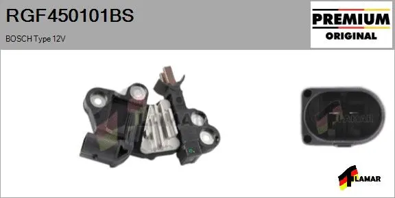 Alternator Regulator (RGF450101BS)