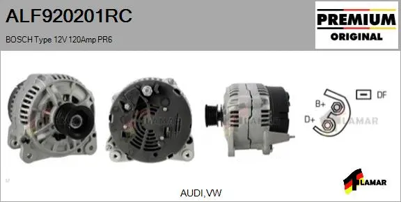 Alternator (ALF920201RC)