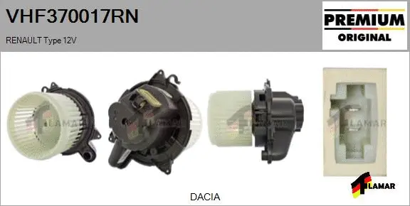 Interior Blower (VHF370017RN)