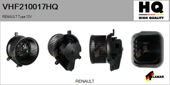 Interior Blower (VHF210017HQ)