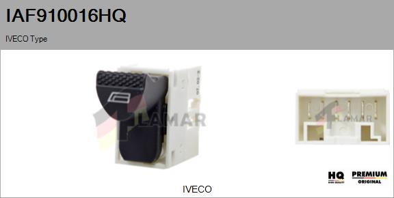 Switch, window regulator (IAF910016HQ)