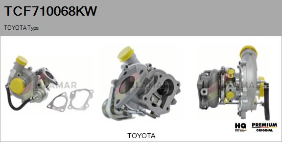 Charger, charging (supercharged/turbocharged) (TCF710068KW)