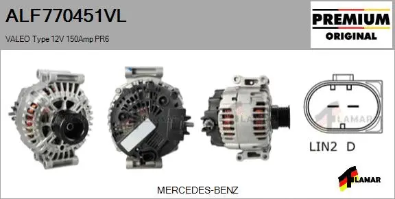 Alternator (ALF770451VL)