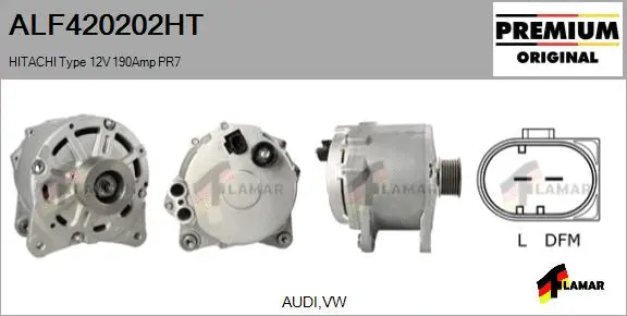 Alternator (ALF420202HT)