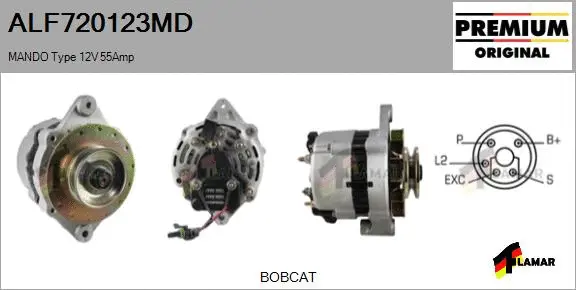 Alternator (ALF720123MD)