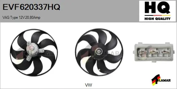 Fan, engine cooling (EVF620337HQ)