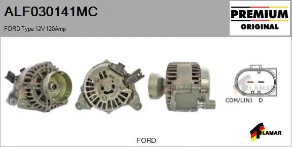Alternator (ALF030141MC)