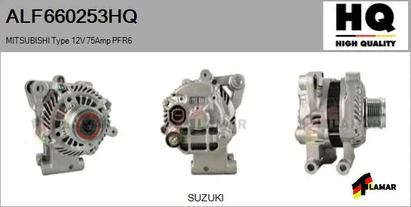 Alternator (ALF660253HQ)