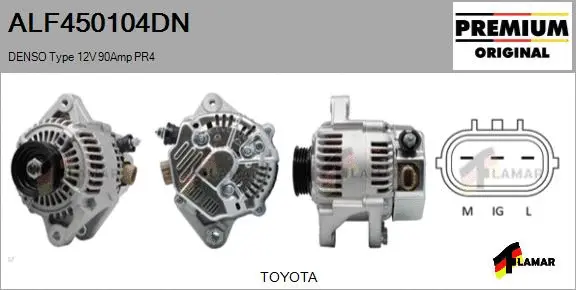Alternator (ALF450104DN)
