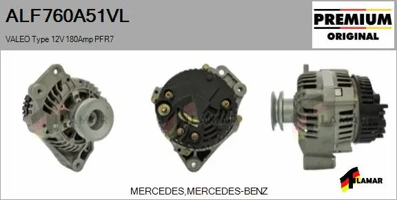Alternator (ALF760A51VL)
