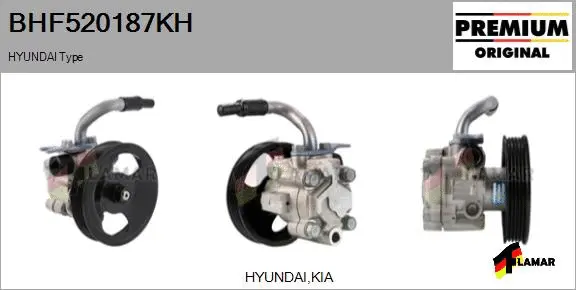 Hydraulic Pump, steering (BHF520187KH)
