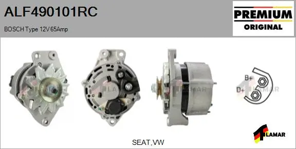 Alternator (ALF490101RC)