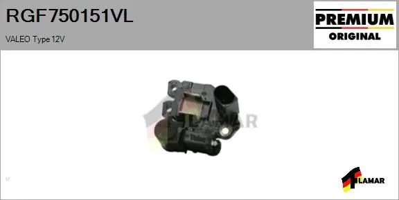 Alternator Regulator (RGF750151VL)