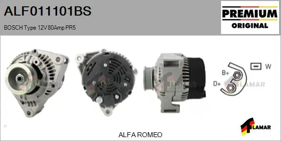 Alternator (ALF011101BS)