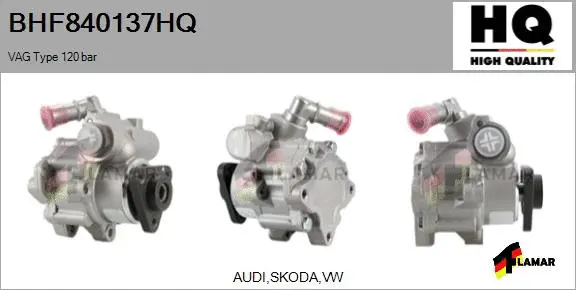 Hydraulic Pump, steering (BHF840137HQ)