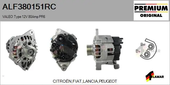 Alternator (ALF380151RC)