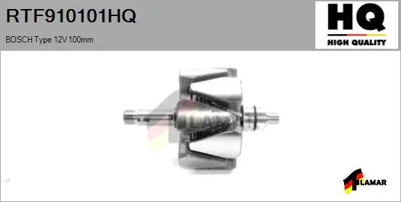 Rotor, alternator (RTF910101HQ)