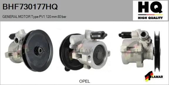 Hydraulic Pump, steering (BHF730177HQ)