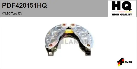 Rectifier, alternator (PDF420151HQ)