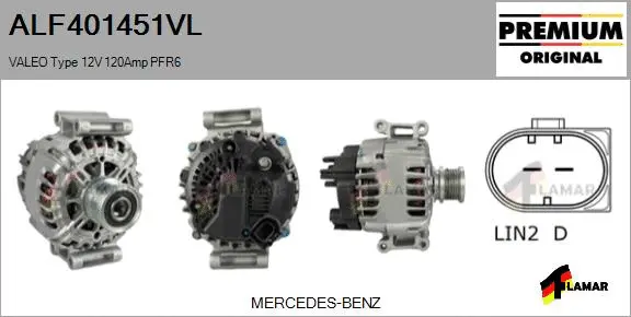 Alternator (ALF401451VL)