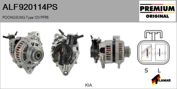 Alternator (ALF920114PS)