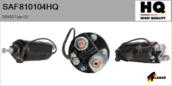 Solenoid Switch, starter (SAF810104HQ)