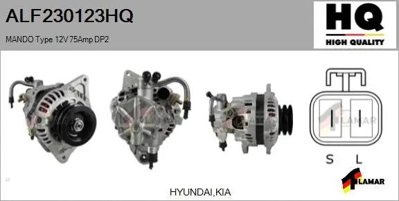 Alternator (ALF230123HQ)