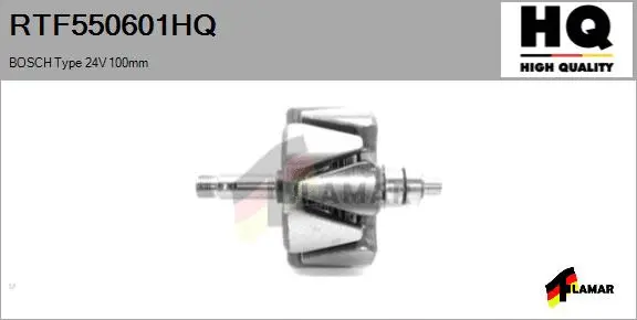 Rotor, alternator (RTF550601HQ)