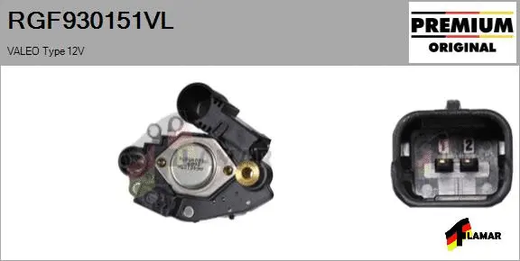 Alternator Regulator (RGF930151VL)
