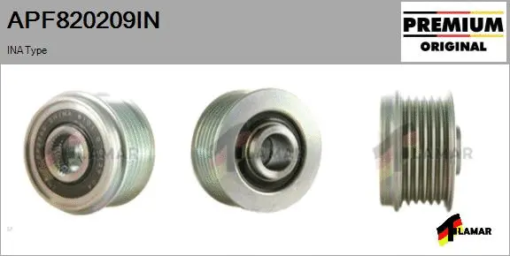 Belt Pulley, alternator (APF820209IN)