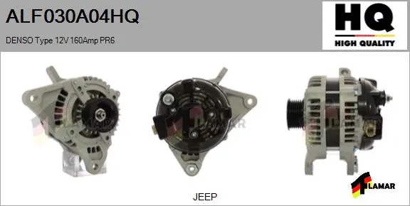 Alternator (ALF030A04HQ)