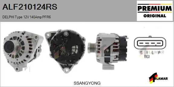 Alternator (ALF210124RS)
