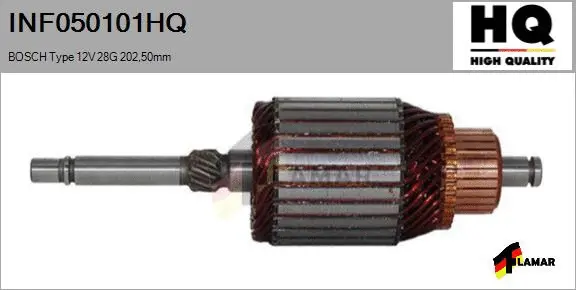 Armature, starter (INF050101HQ)