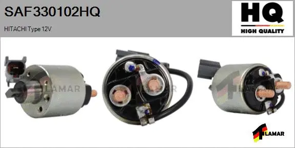 Solenoid Switch, starter (SAF330102HQ)