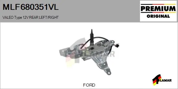 Wiper Motor (MLF680351VL)