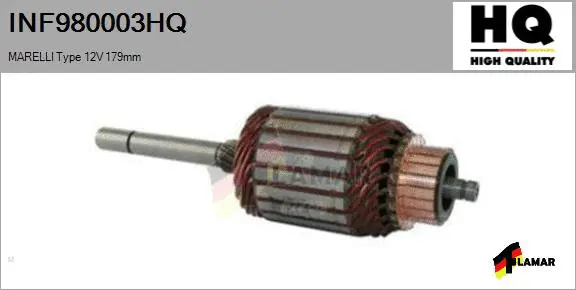 Armature, starter (INF980003HQ)