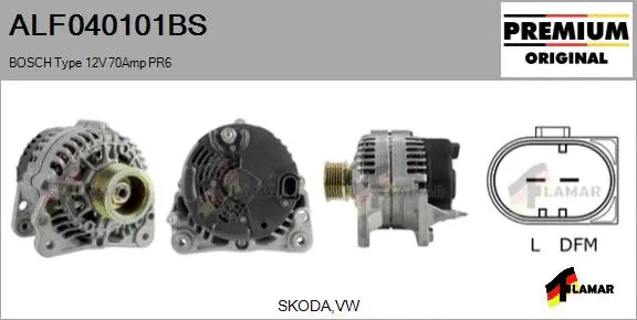 Alternator (ALF040101BS)