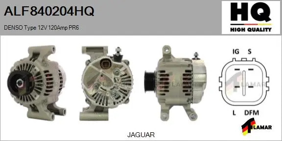 Alternator (ALF840204HQ)