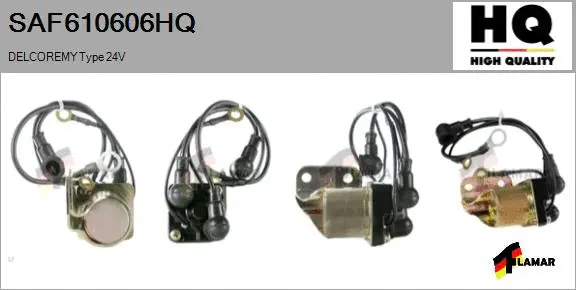 Solenoid Switch, starter (SAF610606HQ)
